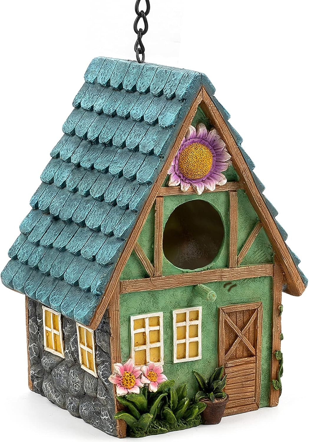 Bird Houses for Outside, Birdhouses, Residences Used for Outdoor Bluebirds Tits、Hummingbirds、 Swallows and Other Bird, Indoor and Garden Decoration