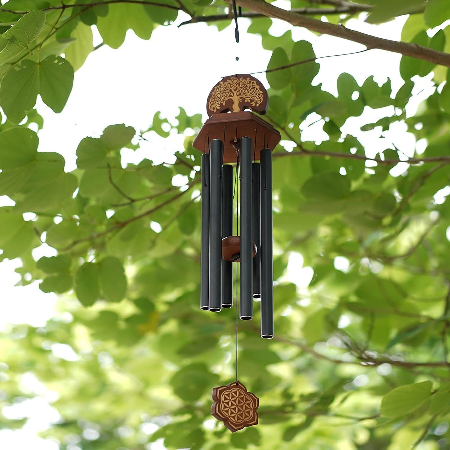 Large Memorial Wind Chime,Condolence Bereavement Rememberance Gifts, 32" Wind Chimes for outside Garden