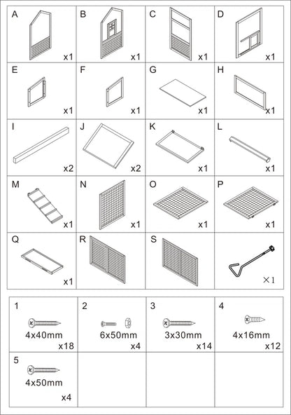 Zebediah 12 Square Feet Chicken Coop with Chicken Run for up to 3 Chickens