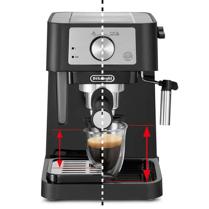 De'Longhi Stilosa Manual Espresso Machine, Latte & Cappuccino Maker