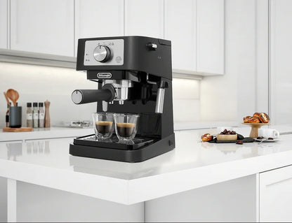 De'Longhi Stilosa Manual Espresso Machine, Latte & Cappuccino Maker