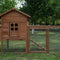 Zebediah 12 Square Feet Chicken Coop with Chicken Run for up to 3 Chickens