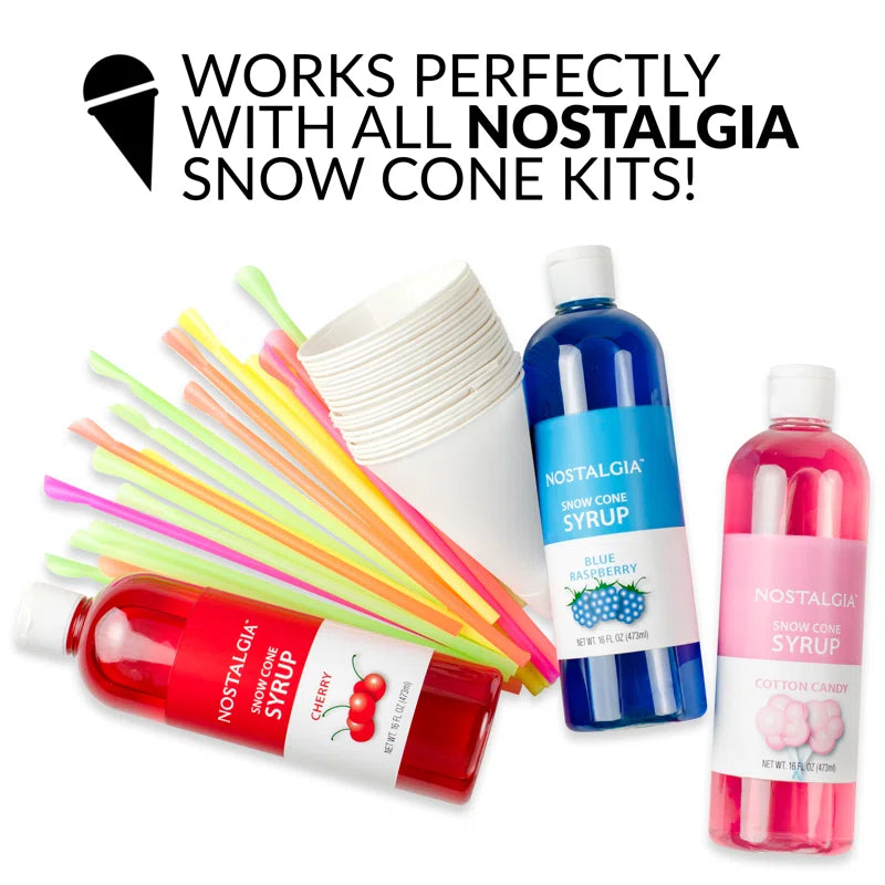 Retro Single Countertop Snow Cone Maker